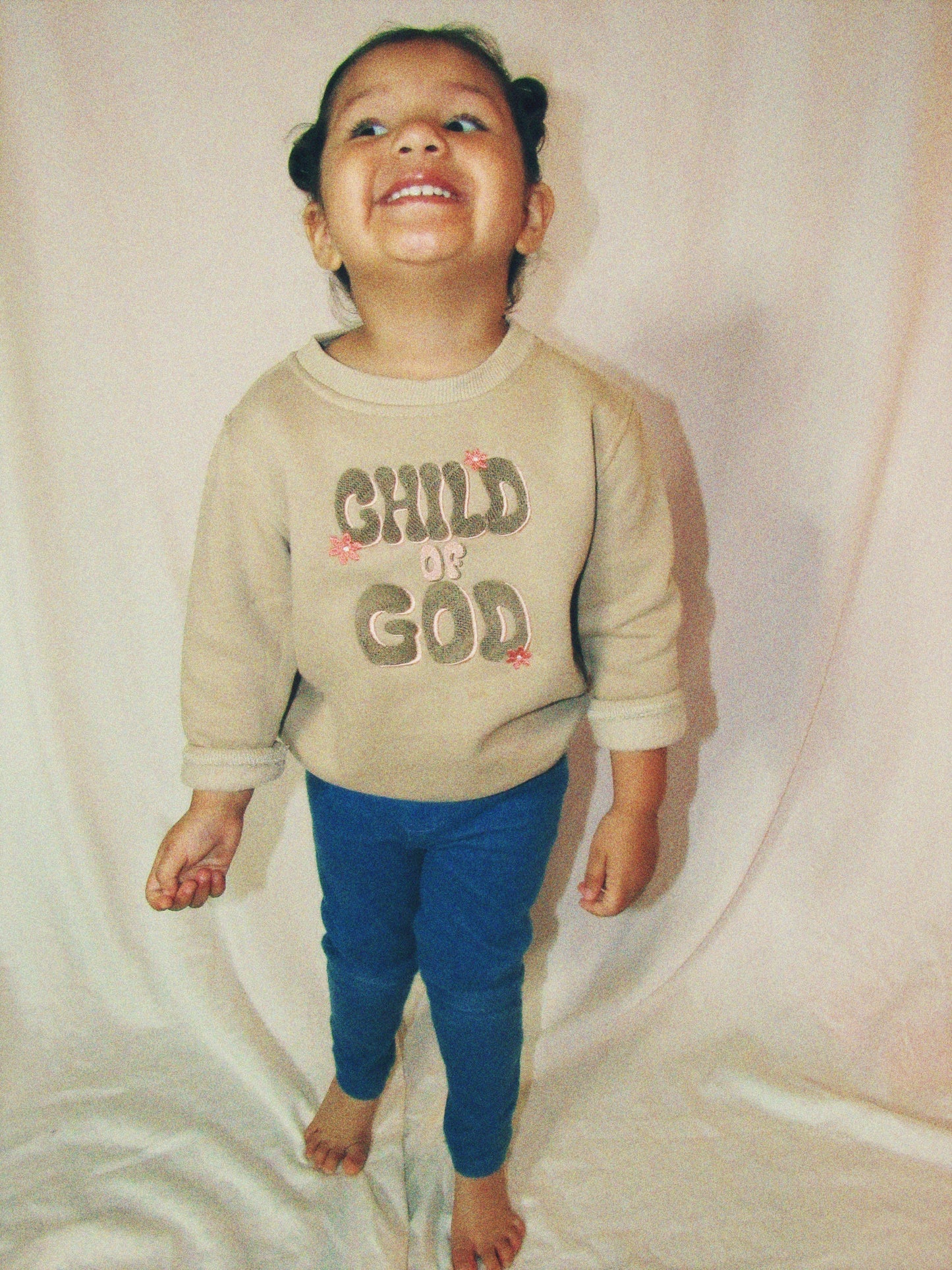 Child of God Kid's Embroidered Sweater