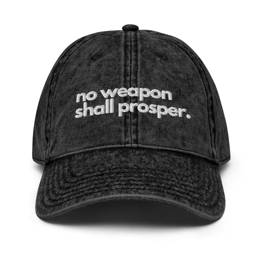 No Weapon Shall Prosper Cap