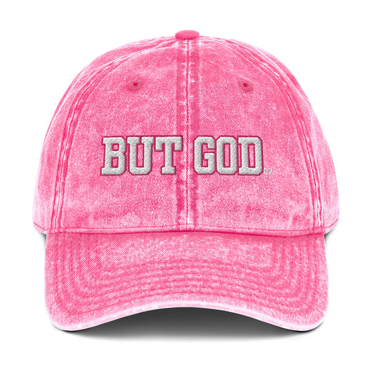 But God Vintage Cap (Embroidered)